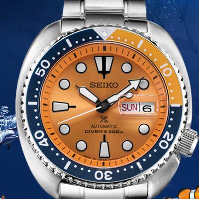 精工（SEIKO）手表 PROSPEX系列200米潜水用防水螺旋表.
